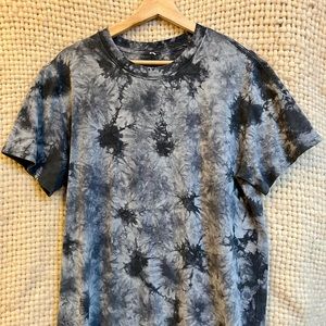 Lululemon All Yours Tee Tie Dye Graphite Grey